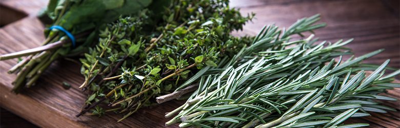 herbs in the kitchen