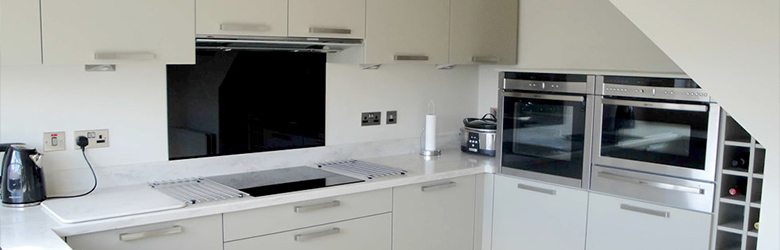 white designer kitchen