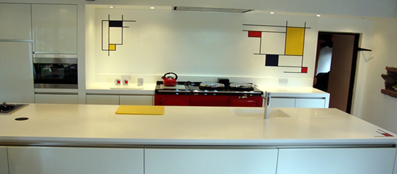 A unique kitchen project in the Lake District reinvents the famous style of Dutch artist Piet Mondrian