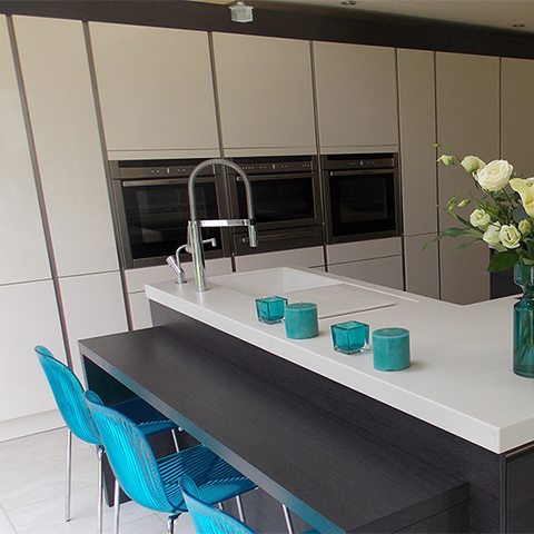 timeless design meets practical family living in urmston finished kitchen