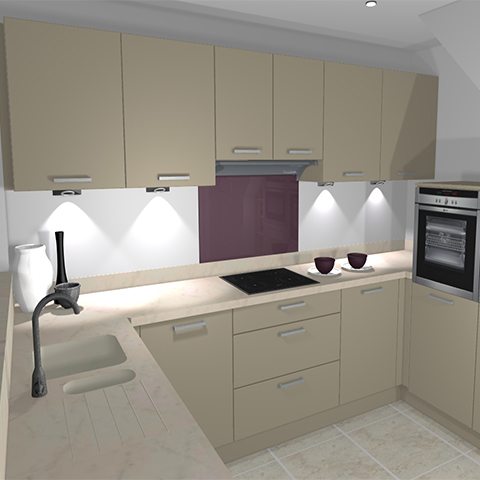 Creative kitchen re-design in Oldham
