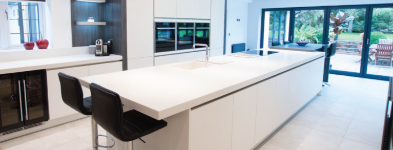 contemporary family kitchen