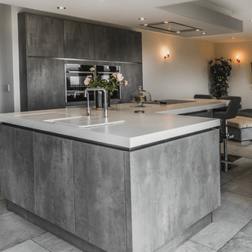 grey modern kitchen