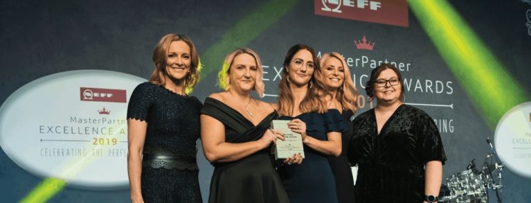 We won Best Use of Small Space at Neff Master Partner Awards