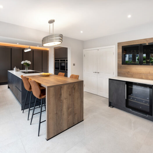 A sleek contemporary kitchen for a Ribble Valley home