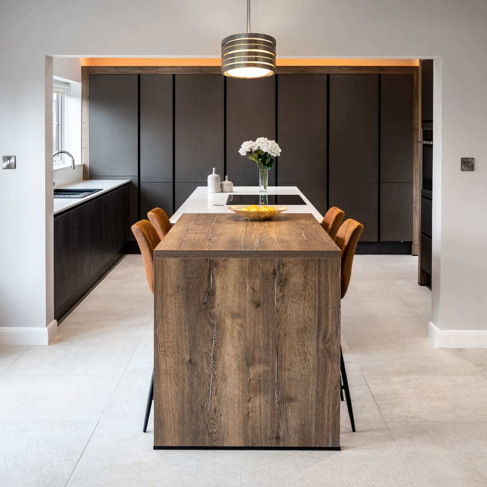 A sleek contemporary kitchen for a Ribble Valley home