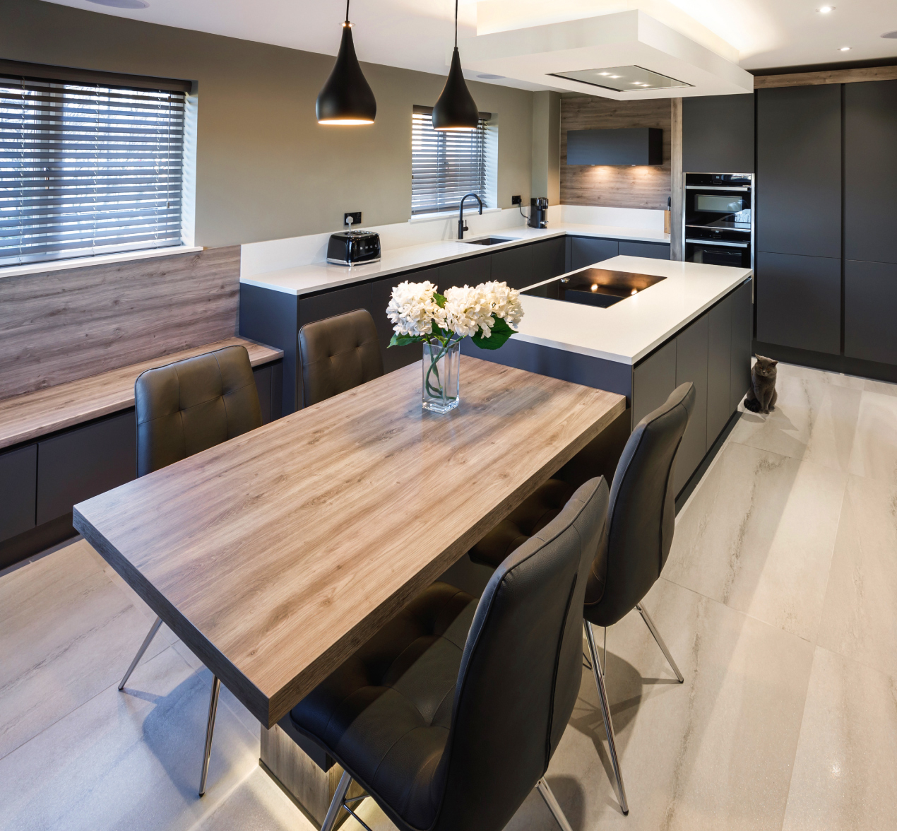 Led by Design: A Sleek, Luxurious, Contemporary Kitchen