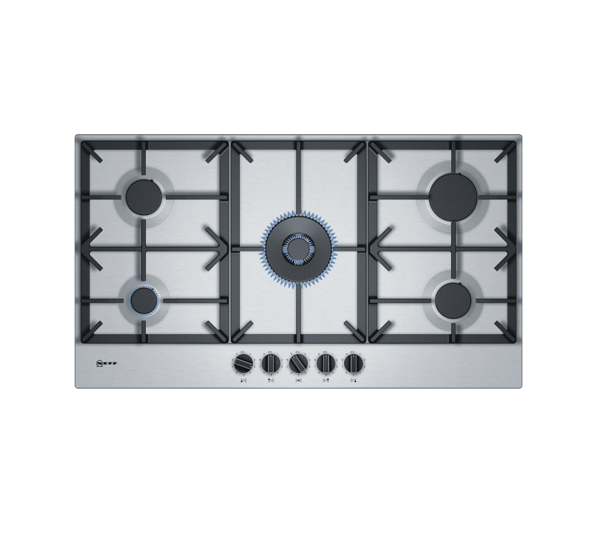 Gas Hob Stainless Steel