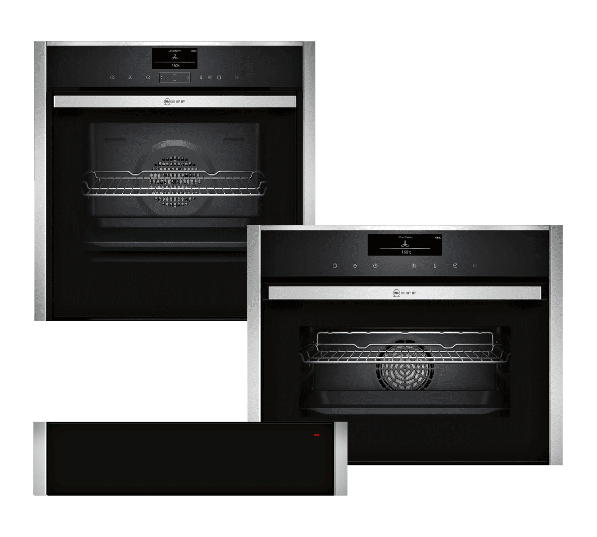 Slide & Hide Oven, Compact Steam Oven & Warming Drawer