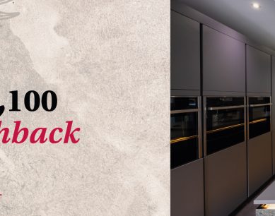 Claim up to £1100 cashback with Neff kitchen appliances!