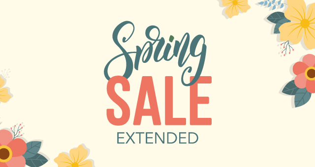 Spring Sale Extended