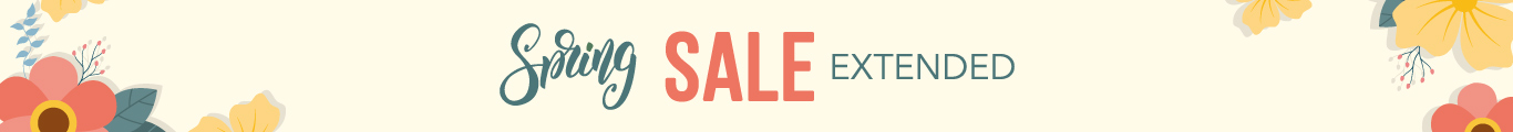 Spring Sale Extended